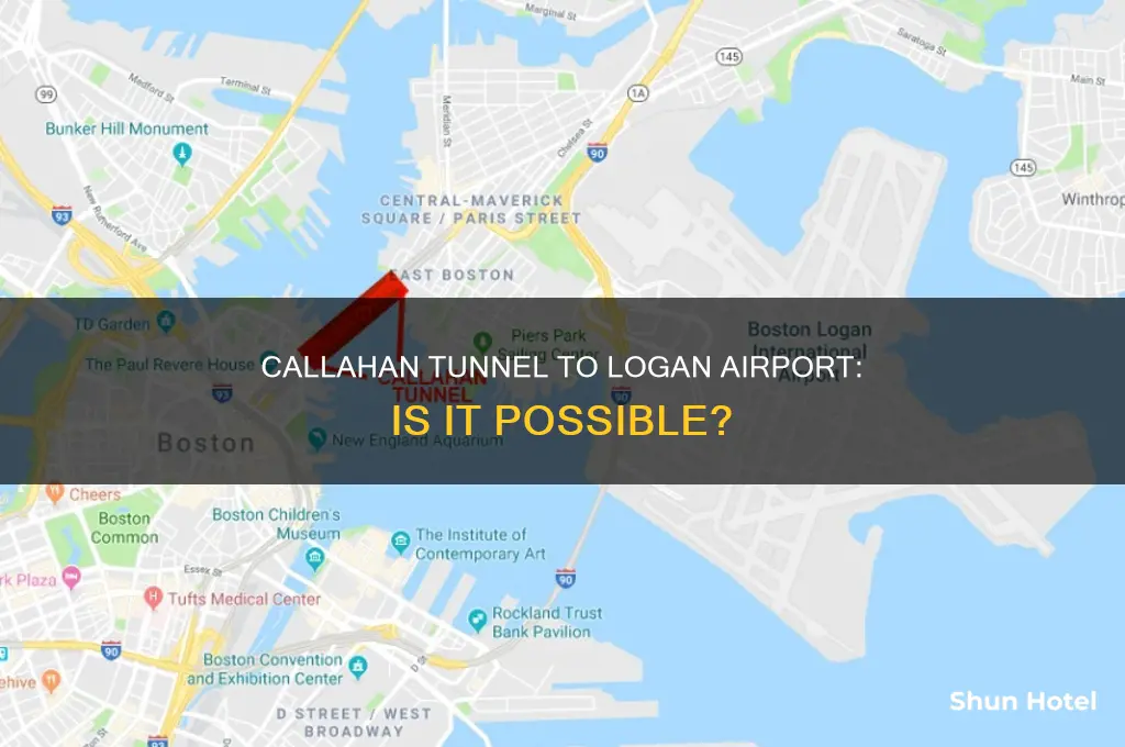 can you take the callahan tunnel to logan airport