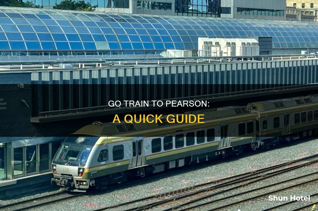 can you take the go train to pearson airport