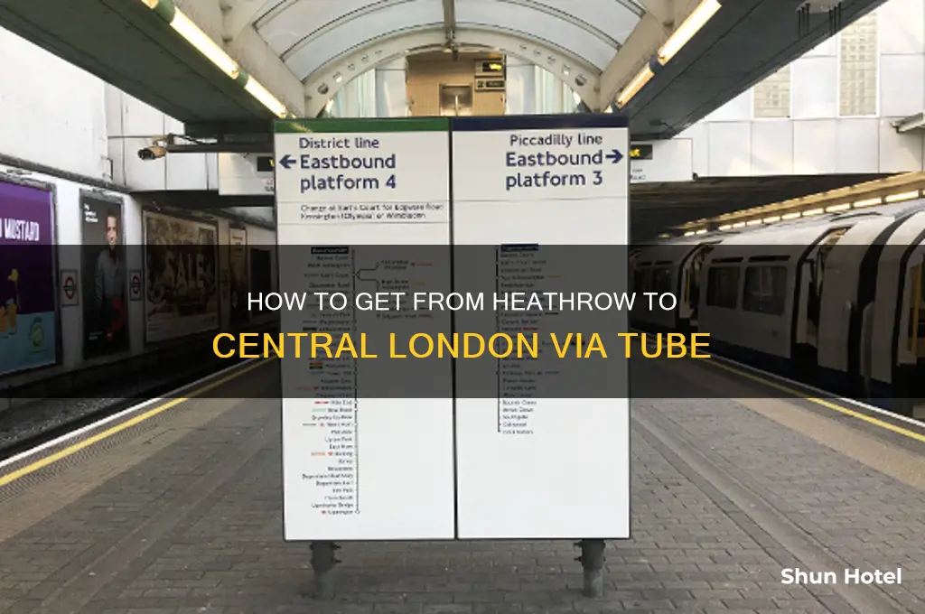 can you take the london tube directly from heathrow airport