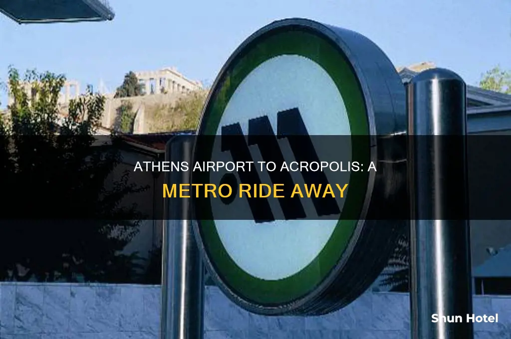 can you take the metro from athens airport to acropolis