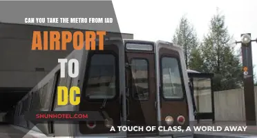 Exploring DC: Efficient Travel from IAD via Metro