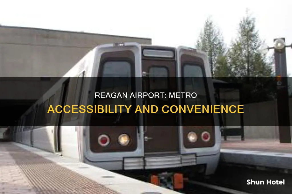 can you take the metro from reagan airport