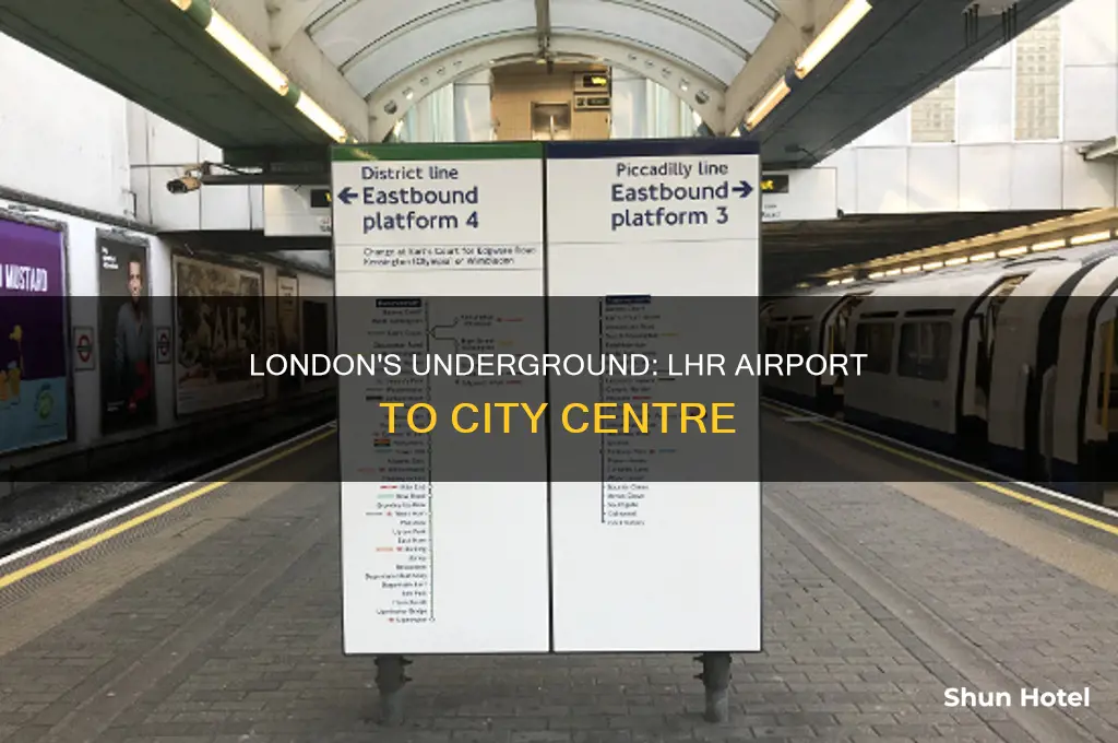 can you take the metro from the lhr airport