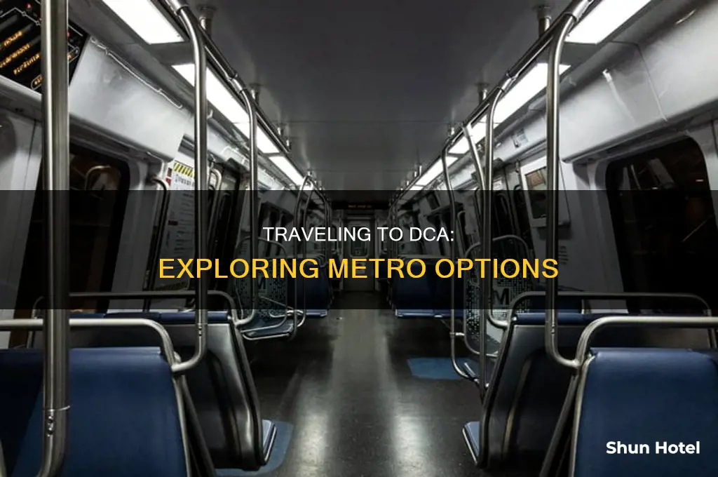 can you take the metro to dca airport
