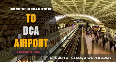 Traveling Between DC Airports: Is Subway an Option?
