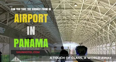 Traveling from the Airport in Panama by Subway