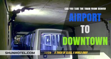 Denver Airport to Downtown: Train Travel Options