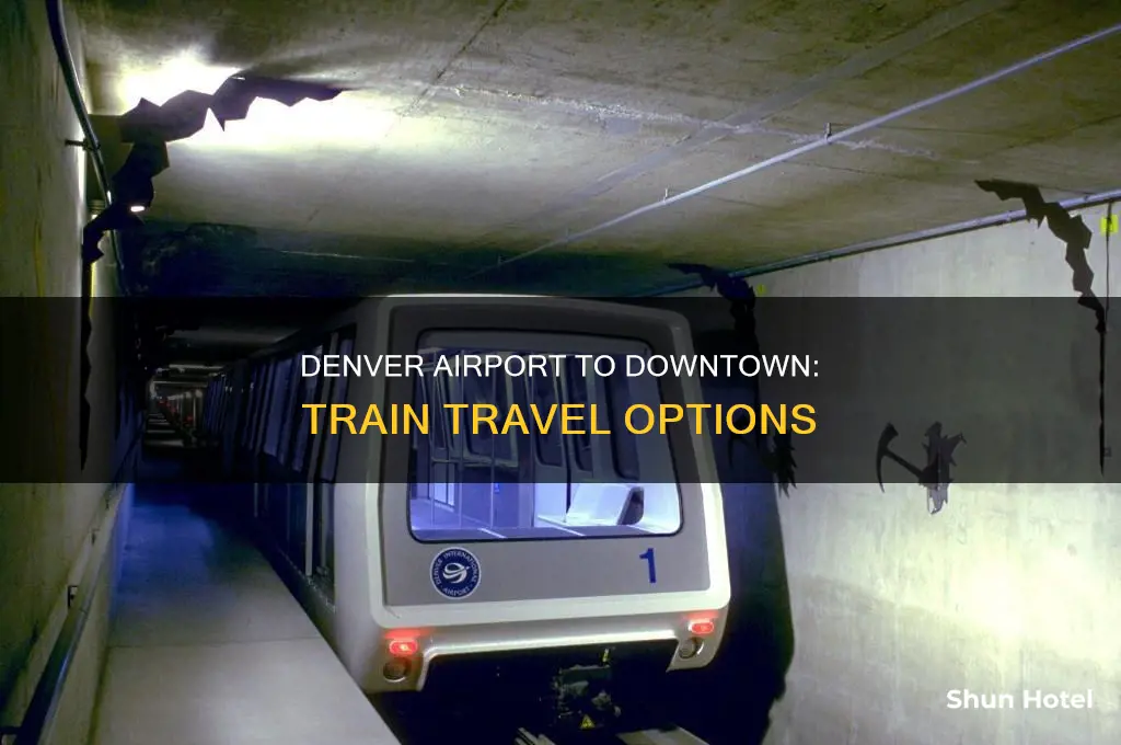 can you take the train from denver airport to downtown