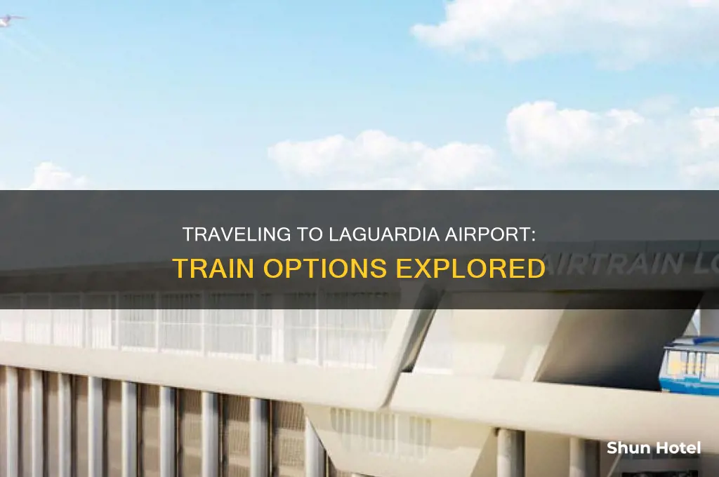 can you take the train to laguardia airport