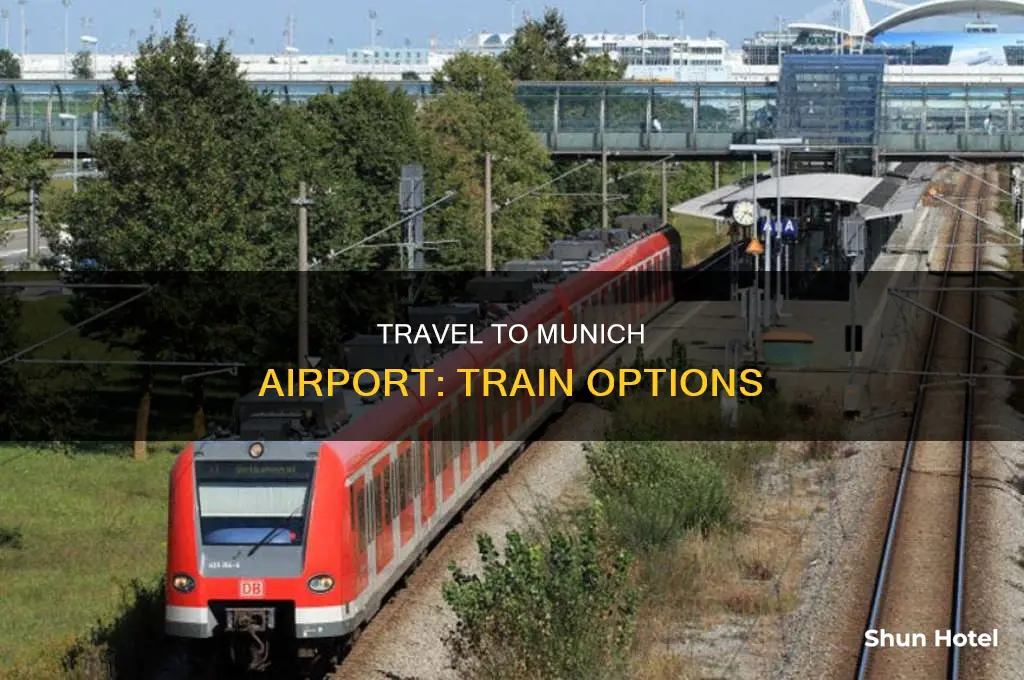 can you take the train to the munich airport