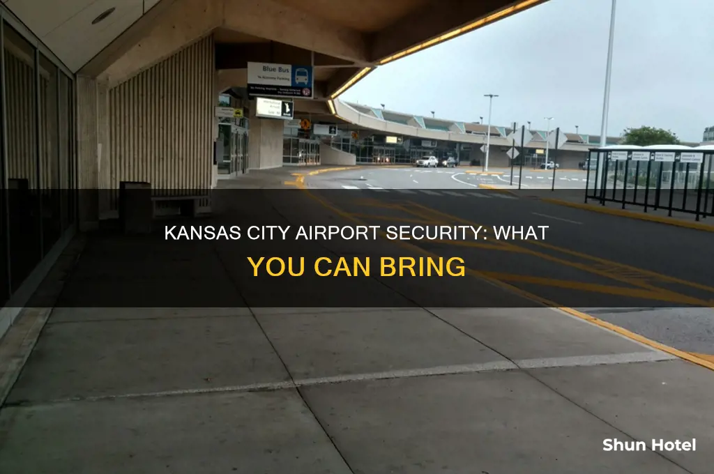 can you take through airport security kansas city