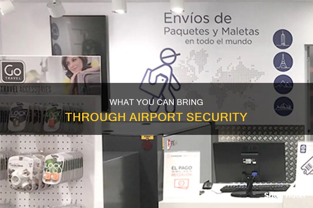 can you take through airport security