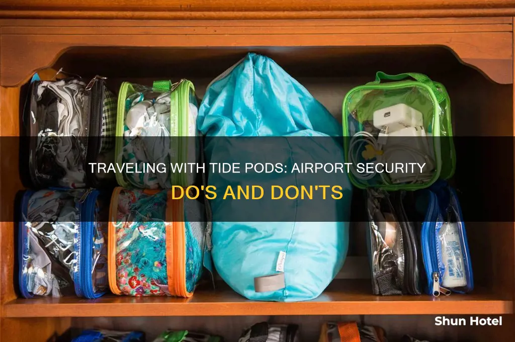 can you take tide pods through airport security