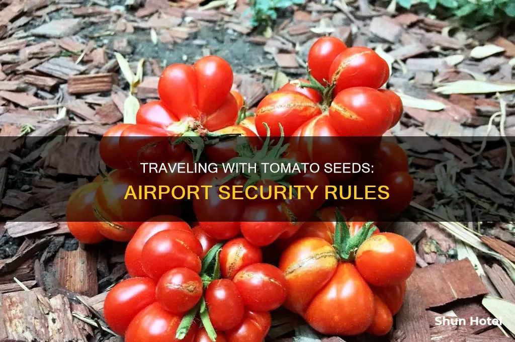 can you take tomato seeds through airport security