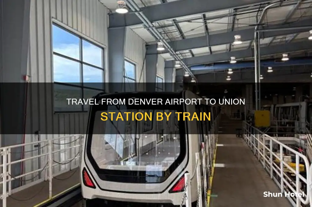 can you take train from denver airport to union station