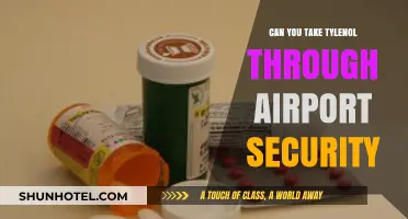 Airport Security and Tylenol: What You Need to Know