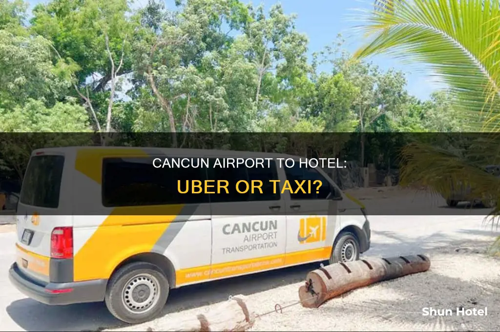 can you take uber from cancun airport
