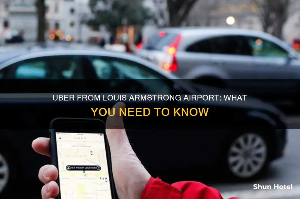 can you take uber from louis armstrong airport