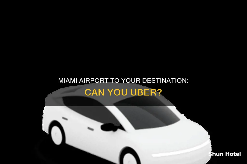can you take uber from miami airport
