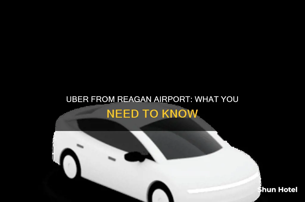can you take uber from reagan airport