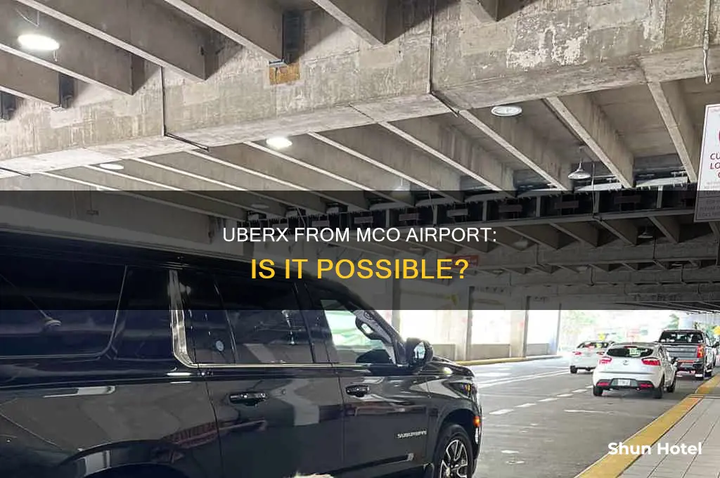 can you take uberx from mco airport