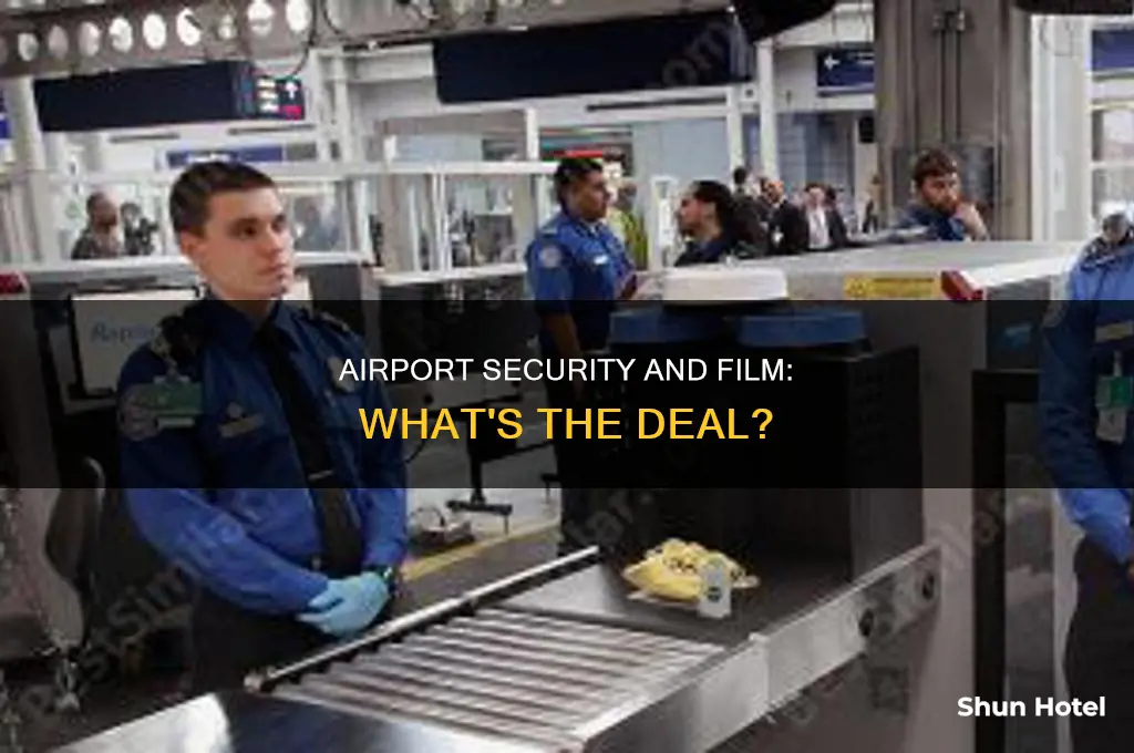 can you take undeveloped film through airport security