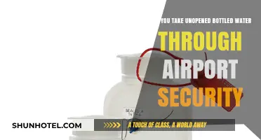 Airport Security and Unopened Bottled Water: What's Allowed?