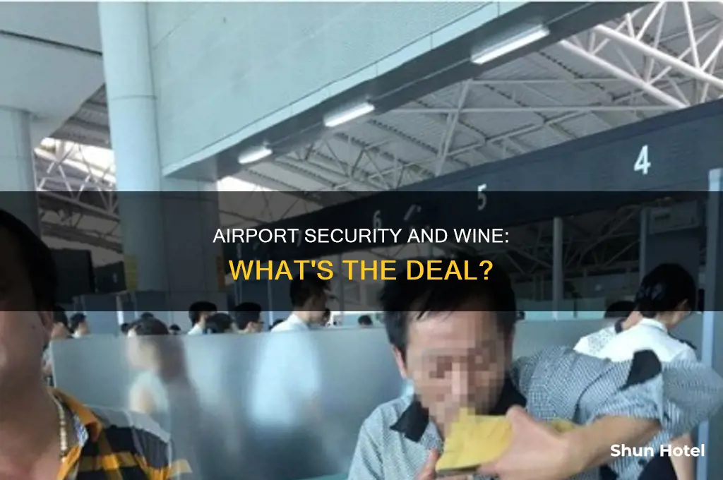 can you take unopened wine through airport security