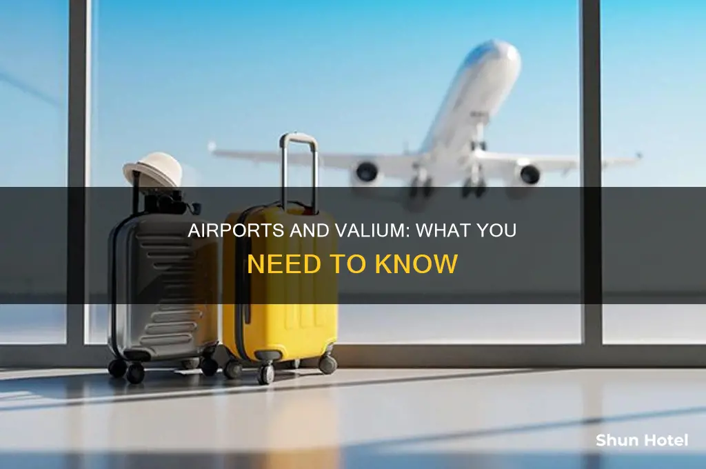 can you take valium through airports