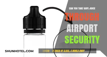 Vape Juice and Airport Security: What You Need to Know