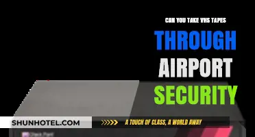 Airport Security: VHS Tapes Allowed?