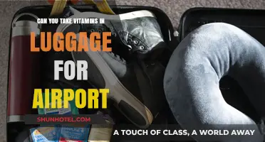 Traveling with Vitamins: What You Can Carry in Your Luggage