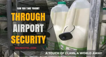 Airport Security and Yogurt: What's Allowed?
