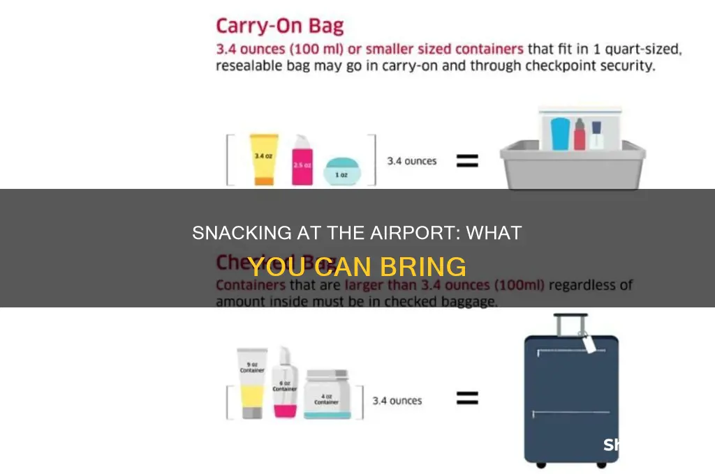 can you take your own snacks to the airport