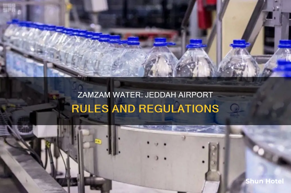 can you take zamzam from jeddah airport
