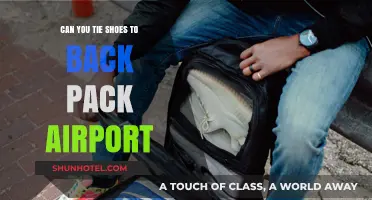 Travel Hack: Shoes on Backpack