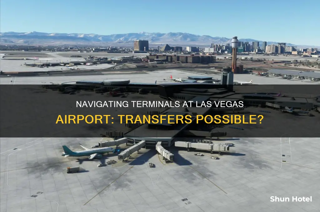 can you transfer terminals in las vegas airport