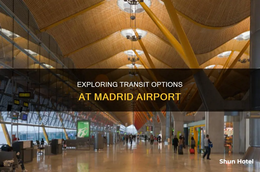 can you transit through madrid airport