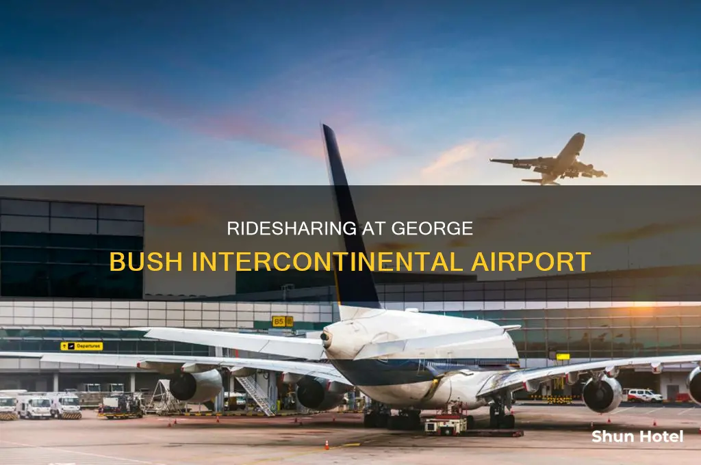 can you uber at george bush airport