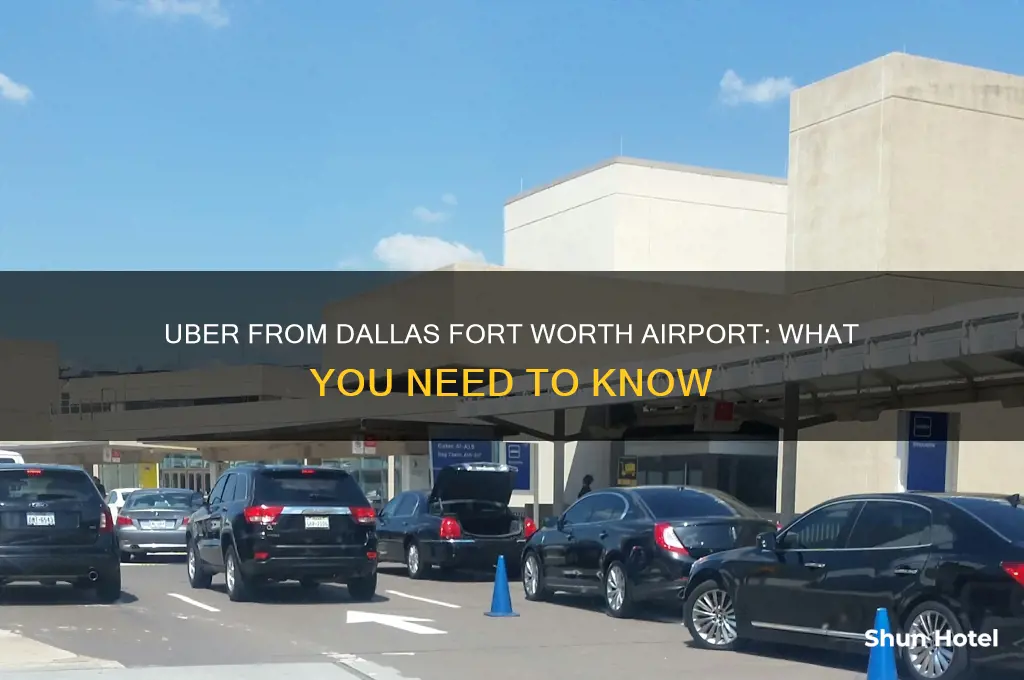 can you uber from dallas fort worth airport