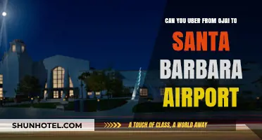 Uber from Ojai to Santa Barbara Airport: Is It Possible?