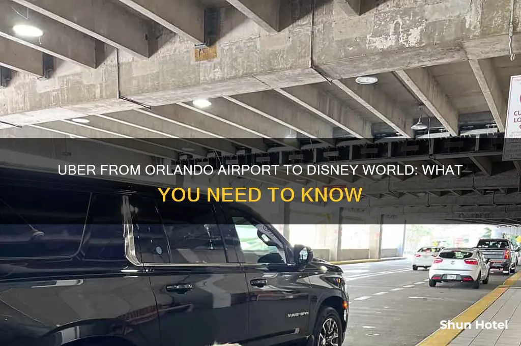 can you uber from orlando airport to disney world