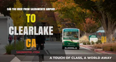 Sacramento Airport to Clearlake: Can You Uber the Trip?