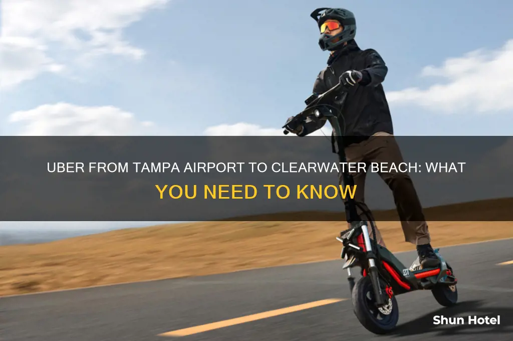 can you uber from tampa airport to clearwater beach