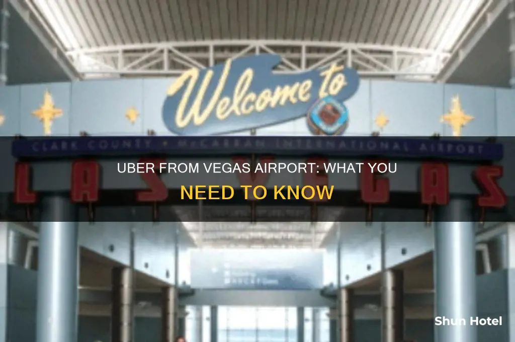 can you uber from the vagas airport