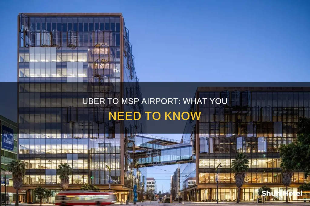 can you uber to msp airport