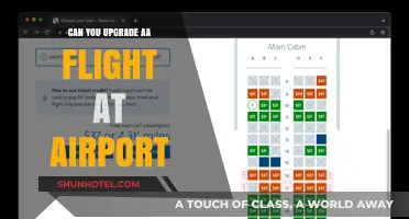How to Upgrade Your AA Flight at the Airport