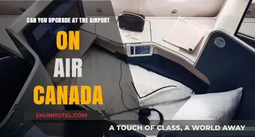 How to Upgrade Your Air Canada Flight at the Airport