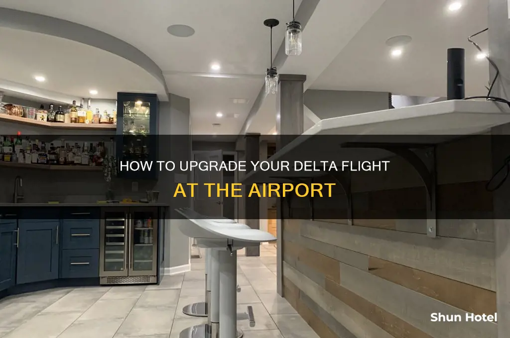can you upgrade delta flgiht at the airport