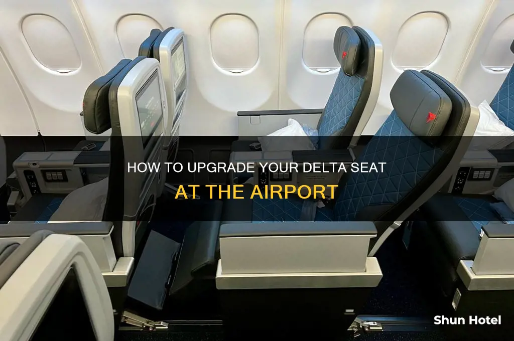 can you upgrade seats on delta at airport